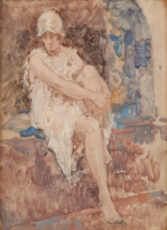 André Cluysenaar - La modella